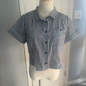 Collectif Elsa Striped Shirt